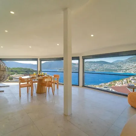 公寓 Full Sea View With Pool And Jacuzzi In Kalkan 4 卡斯