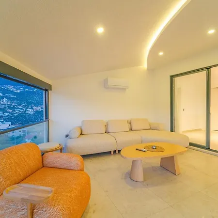 Appartamento Full Sea View With Pool And Jacuzzi In Kalkan 4 Kaş