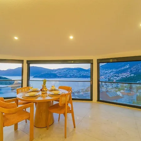 Appartamento Full Sea View With Pool And Jacuzzi In Kalkan 4 Kaş