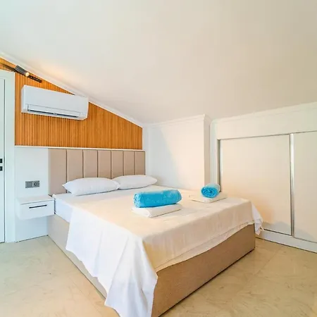 Apartmán Full Sea View With Pool And Jacuzzi In Kalkan 4 Kaş
