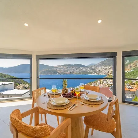 Full Sea View With Pool And Jacuzzi In Kalkan 4 *