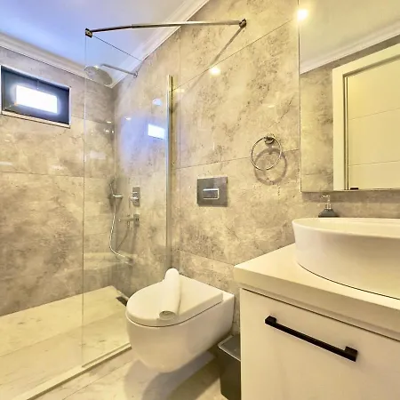 Full Sea View With Pool And Jacuzzi In Kalkan 4 Apartmán