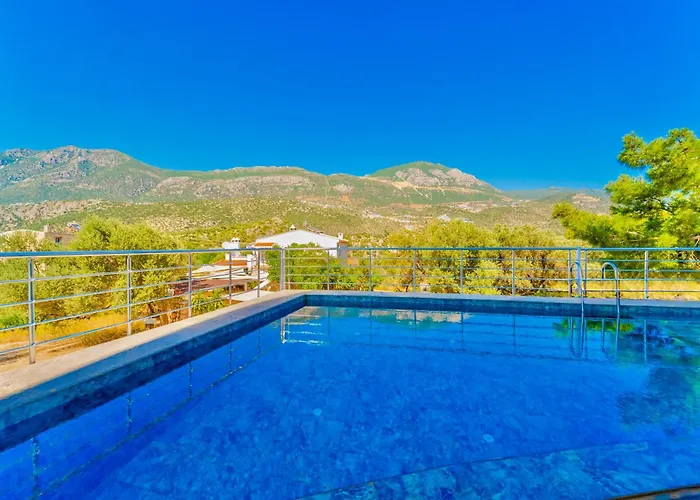 Full Sea View With Pool And Jacuzzi In Kalkan 4