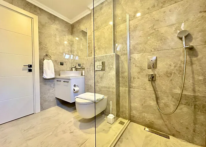 Full Sea View With Pool And Jacuzzi In Kalkan 4 Apartment *