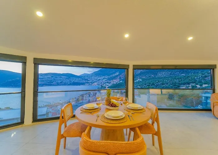 Apartment Full Sea View With Pool And Jacuzzi In Kalkan 4 *