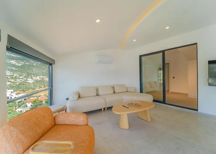 Full Sea View With Pool And Jacuzzi In Kalkan 4 *