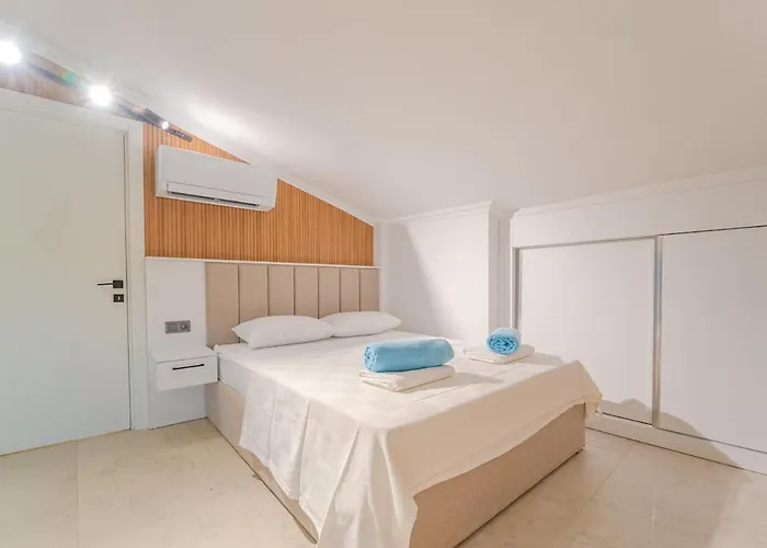 Full Sea View With Pool And Jacuzzi In Kalkan 4 Apartment *