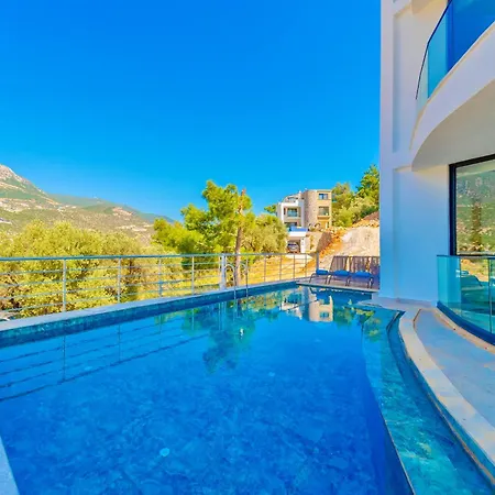 Full Sea View With Pool And Jacuzzi In Kalkan 4 * קס